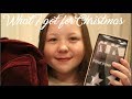 What I Got For Christmas 2017!!!