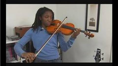 Violin Lessons: 3rd Position : Violin D String 3rd Position Tips