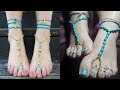 Beautiful feet jewelry designs for women
