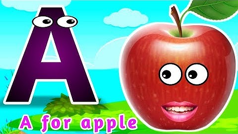Phonics Song | A For Apple B For Ball - ABC Alphabet Song with Sounds for Children,in Hindi ABC||