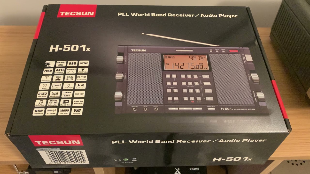 Antenna A Frusta TECSUN Per Radio H501 E H501x – FM/HF, Omnidirezionale