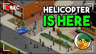 DAY FOUR Surviving Helicopter Day In Extinction For Project Zomboid - Gameplay Series, Ep.4