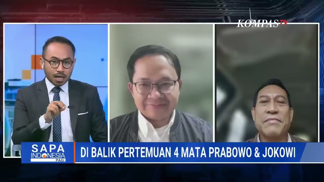 FULL Bara JP Ungkap Isi Pertemuan Prabowo Jokowi, Ini Respons Pengamat Agung Baskoro  SAPA PAGI   KO