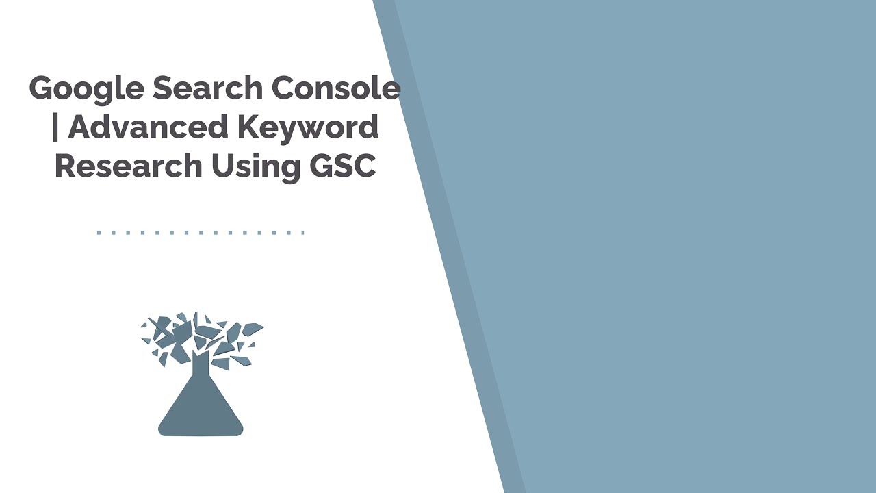 Google Search Console  | Advanced Keyword Research Using GSC