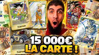 15 000€ la Cartes DRAGON BALL ! C'est FOU !!