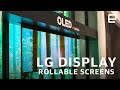 LG Display's flexible screen first look at CES 2020