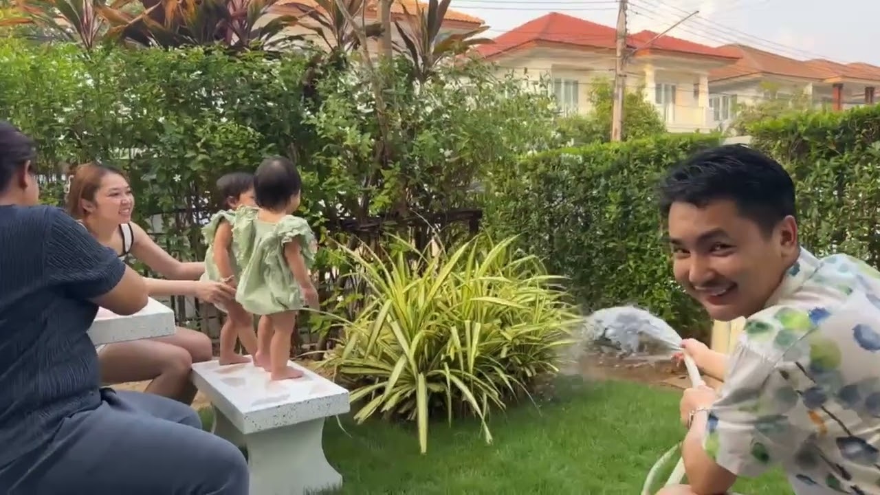 เลี้ยงลูกสงกรานต์พลอยเพชร #บอยศิริชัย #แอนอรดี #ล่าสุด