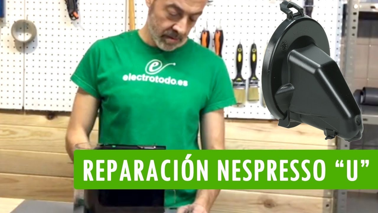 Cómo reparar fugas en cafetera Nespresso U Delonghi y Krups - YouTube