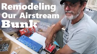 Airstream Mod // Bunk Remodel