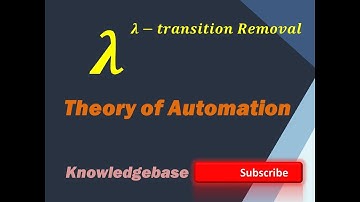 Lambda Transition Removal|Finite Acceptor Lecture 4|UGCNET2024|GATE2024|RESEARCH|WBSET2024