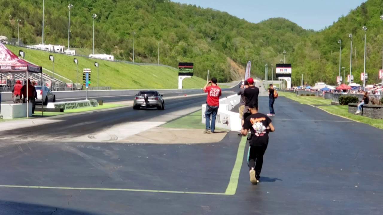 Street Car Takeover Bristol 2019 Justin Duke winning the roll race