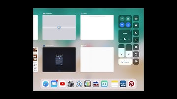 Multi Tasking,Split View, Drag & Drop, Control Centre, On iPad In iOS 11.