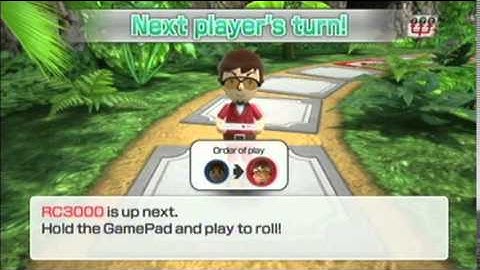 Wii Party U vs - Gamepad Island