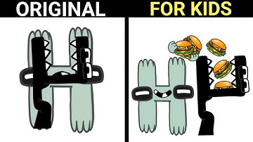 MUKBANG ALPHABET LORE BURGERS | ft. NUMBER LORE (TOP BEST COMPILATION ASMR)