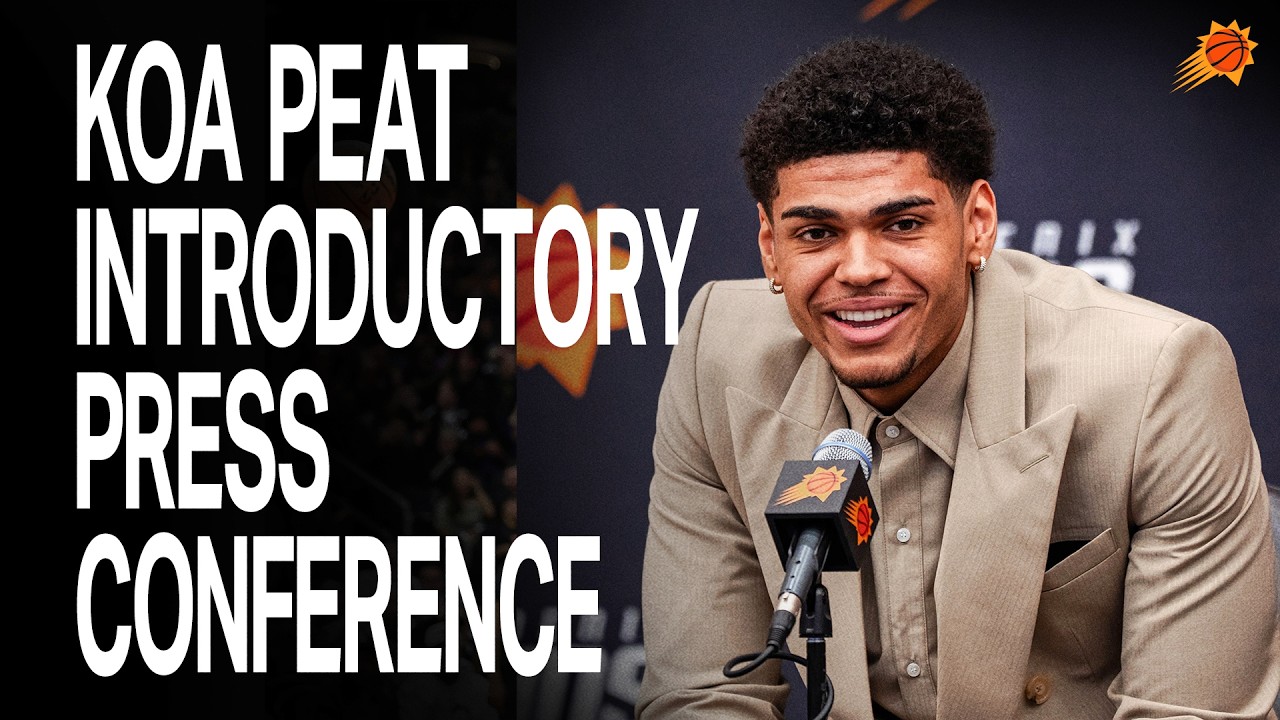 Koa Peat Introductory Press Conference | Phoenix Suns