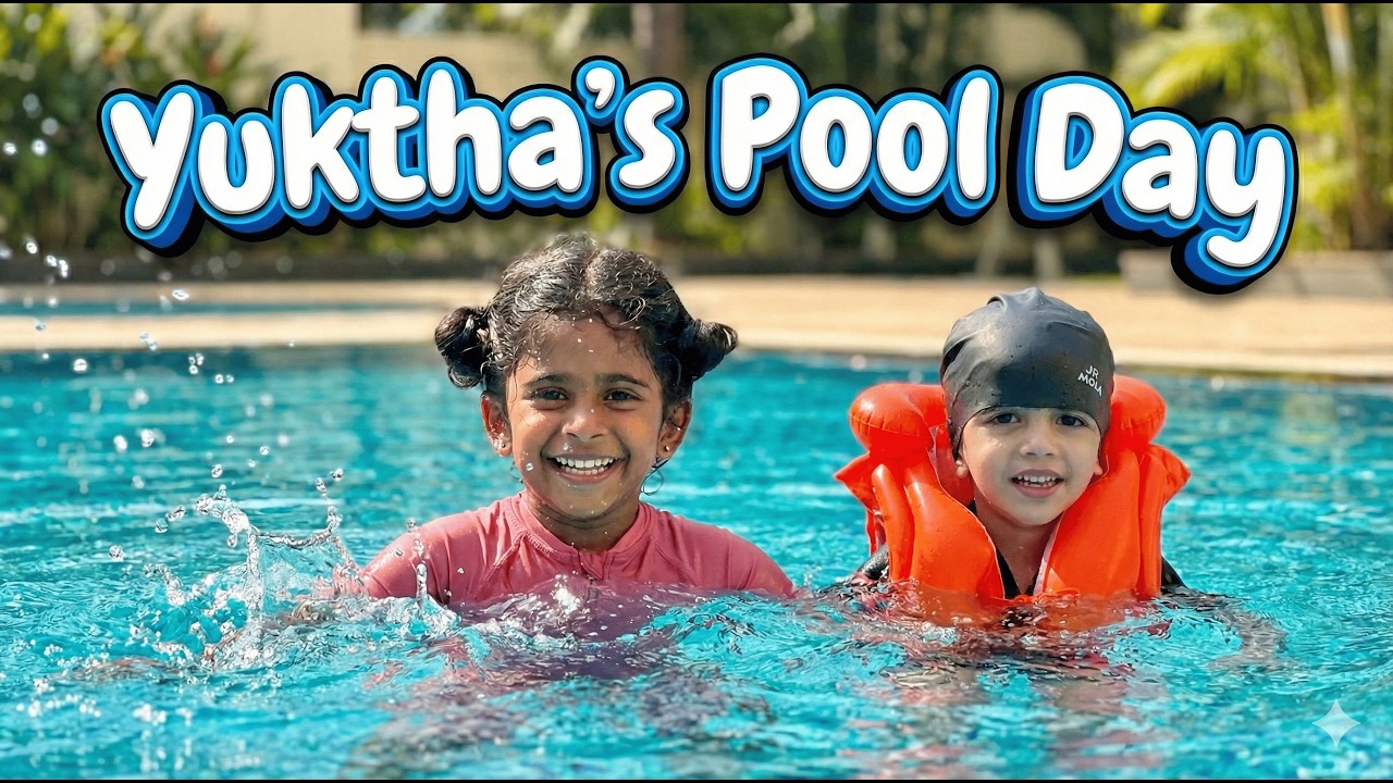 Yuktha’s Pool Day | ತುಂಬಾ ದಿನಗಳ ನಂತರ |Allu Raghu Sushmitha 