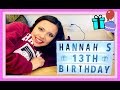 HANNAH'S BIRTHDAY SPECIAL