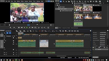 Edius 8  - Basic Editing Introduction Tutorial (part2)