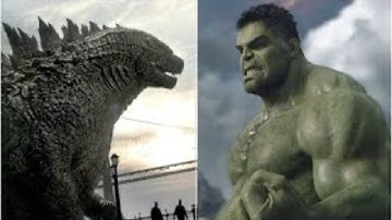 Godzilla vs Kong - Hong Kong Battle (With MCU Hulk SFX) part 2
