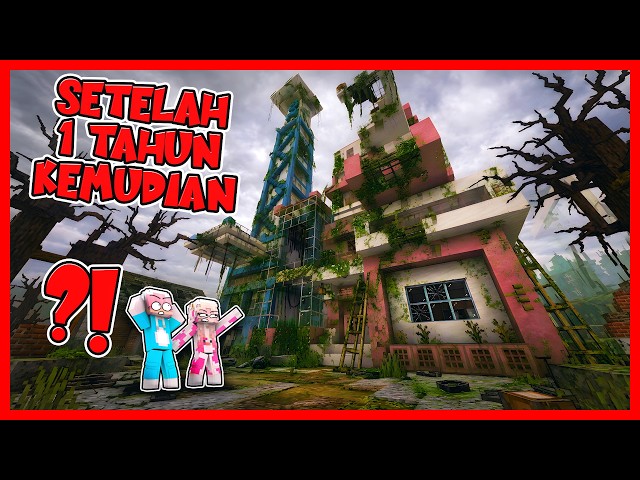 1 TAHUN BERLALU !! AKHIRNYA ATUN & MOMON KEMBALI KE DUNIA YANG LAMA !! Feat @sapipurba Minecraft