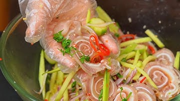 Làm GỎI TAI HEO trắng giòn, không nhớt, món ngon nhất mình từng làm cho ngày Tết | Bếp Nhà Giang