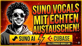 KI vs. Mensch: Ich habe den Gesang von Suno AI selbst eingesungen! (Cubase Workflow)