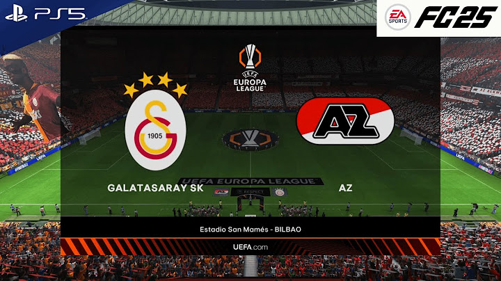FC 25 - Galatasaray vs AZ Alkmaar Avrupa Ligi Finali | PS5