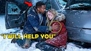 Trucker Helps a Woman with Accident in Freezing ngiht, Not Knowing Her story will Make Him be Fired