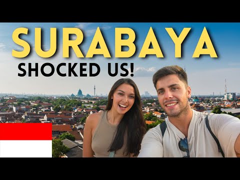 🇮🇩 First Impressions Of Surabaya! Trying Local Food at a Famous Restaurant!