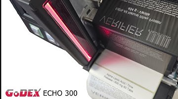 Godex ZX1300i+ with Label and Barcode Verification ISO15415 and ISO15416, OCR and Objects