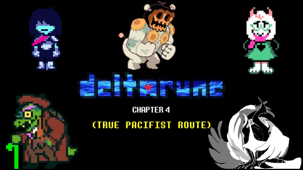 Deltarune Chapter 4 True Pacifist + ALL SECRETS! Longplay 100% - YouTube