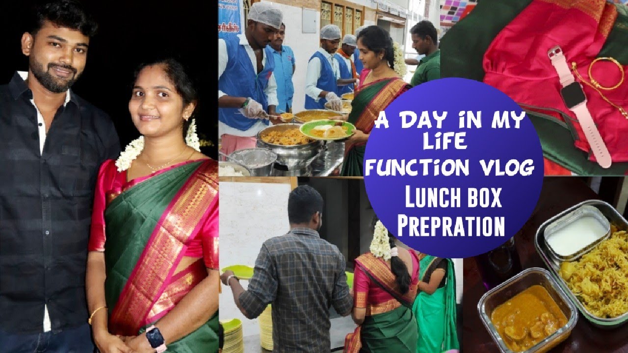 வெஜிடபிள் பிரியாணி with special masala&காளான் கிரேவி| சங்கு பூ juice|DIML VOLG| Function Day vlog