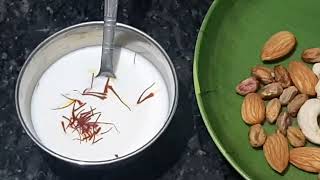 नये तरीके से बनाएँ Doodh pak / मालाईदार मेवा युक्त gujarati dudh pak recipe / dudh pak banavani rit