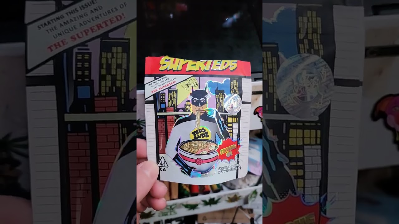 Super Ted's by Ted's Budz total thc 37.50