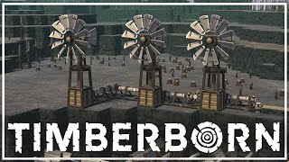 HARNESSING THE POWER OF THE WIND | Timberborn | Episode 6