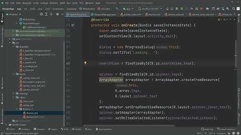 Make a Food Recipe App | Android Project | Full Tutorial Part - 3