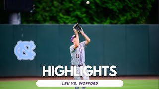 LSU Baseball Wins 13-6 Against Wofford to Advance to Regional Final | Highlights