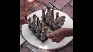 #Raku #Firing Chess Set