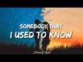 Goyte - Somebody That I Used To Know (Lyrics) Ft. Kimbra