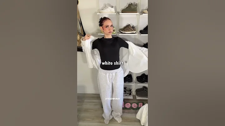 👟🔥 How to Style Sweatpants Like a Streetwear Queen!  Daily Outfit Hack ✨