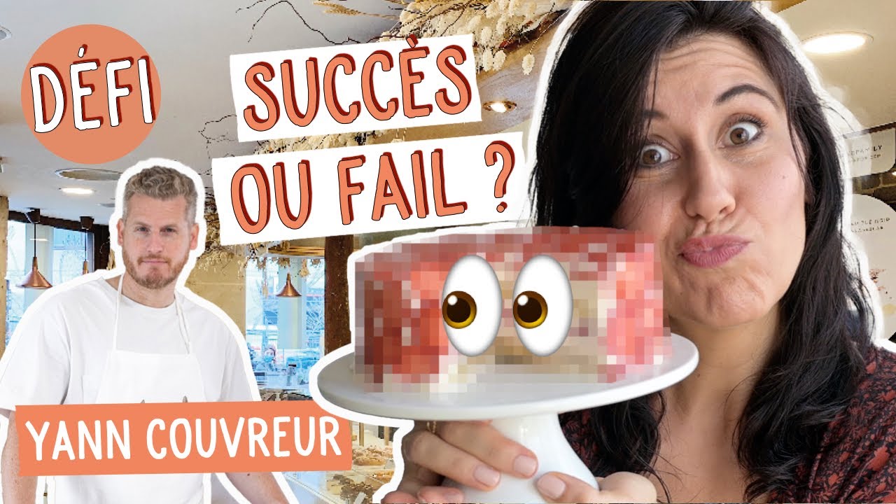 JE VÉGÉTALISE LE FRAISIER DE ​⁠YANN COUVREUR 🍓🤩 (sans oeufs, sans lait) l DÉFI DESSERT DE CHEF #1