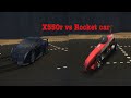 X550r Vs Rocket Car Payback 2