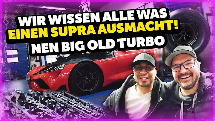 JP Performance - Wir wissen alle was einen Supra ausmacht! NEN BIG OLD TURBO!