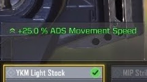 +25% ADS Movement Speed