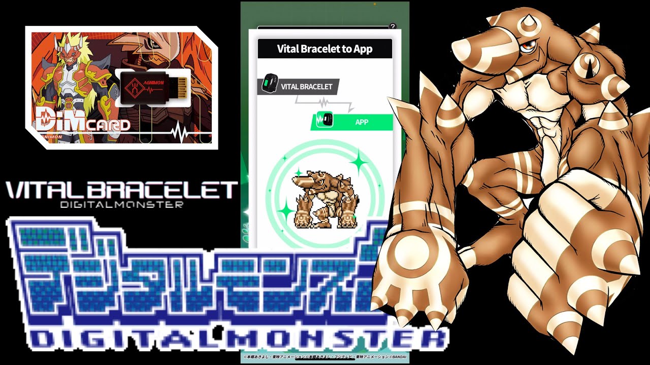 DIGIMON Vital Bracelet / Vital Hero - GIGASMON || EX3 Agnimon DiM Log #5