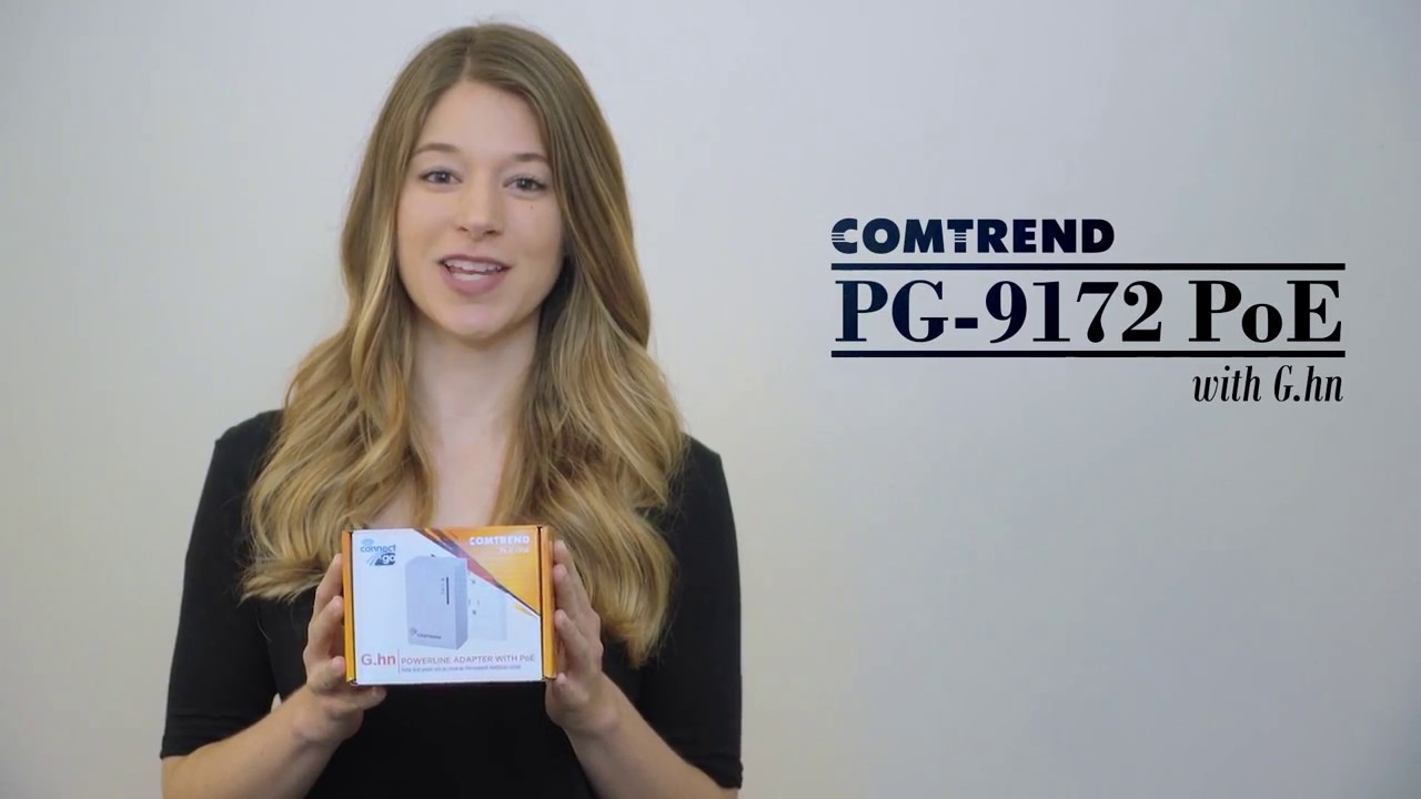 COMTREND PG-9172POE G.HN POWERLINE ADAPTER W// POE