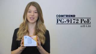 Comtrend compatibility with Axis PoE cameras: Installation in MINUTES, Not Hours.