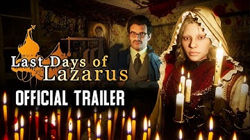 🔴 LAST DAYS OF LAZARUS - upcoming HORROR game - Official Release Trailer