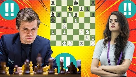 Super Magnus Carlsen vs Tania Sachdev 19