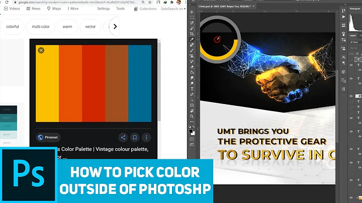 How to Pick Color Outside of Photoshop? (Eyedropper) | Graphics & Animation